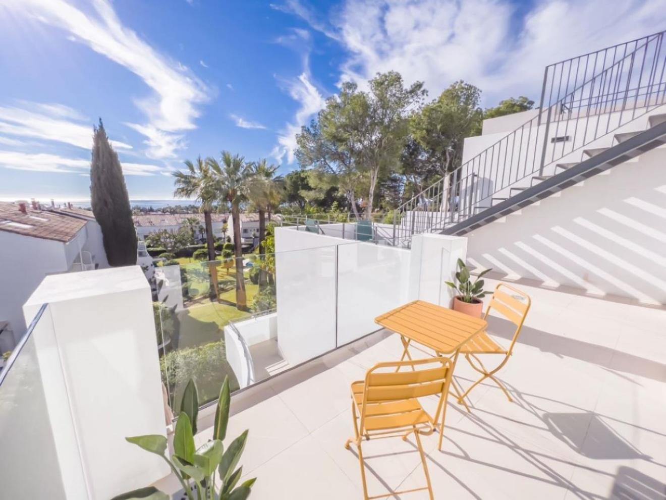 Penthouse On The Golden Mile Marbella Bagian luar foto