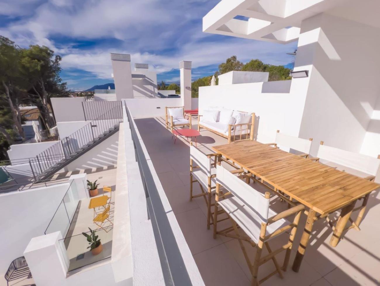 Penthouse On The Golden Mile Marbella Bagian luar foto
