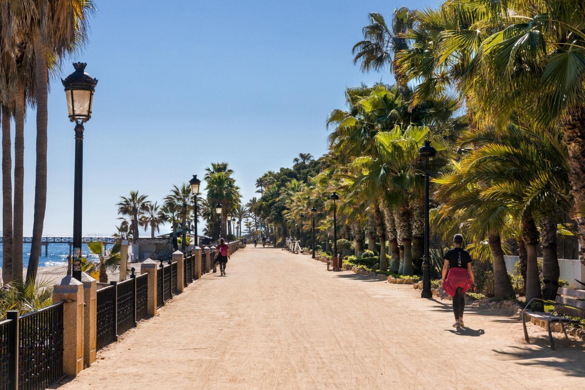 Penthouse On The Golden Mile Marbella Bagian luar foto