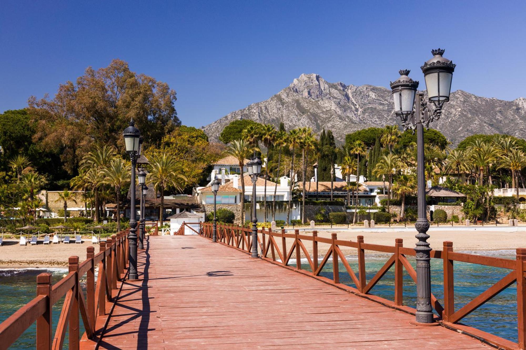 Penthouse On The Golden Mile Marbella Bagian luar foto