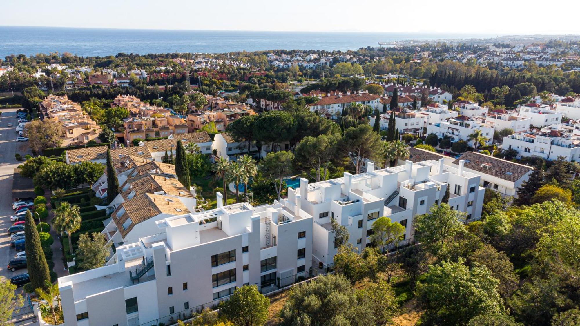 Penthouse On The Golden Mile Apartment Marbella Bagian luar foto