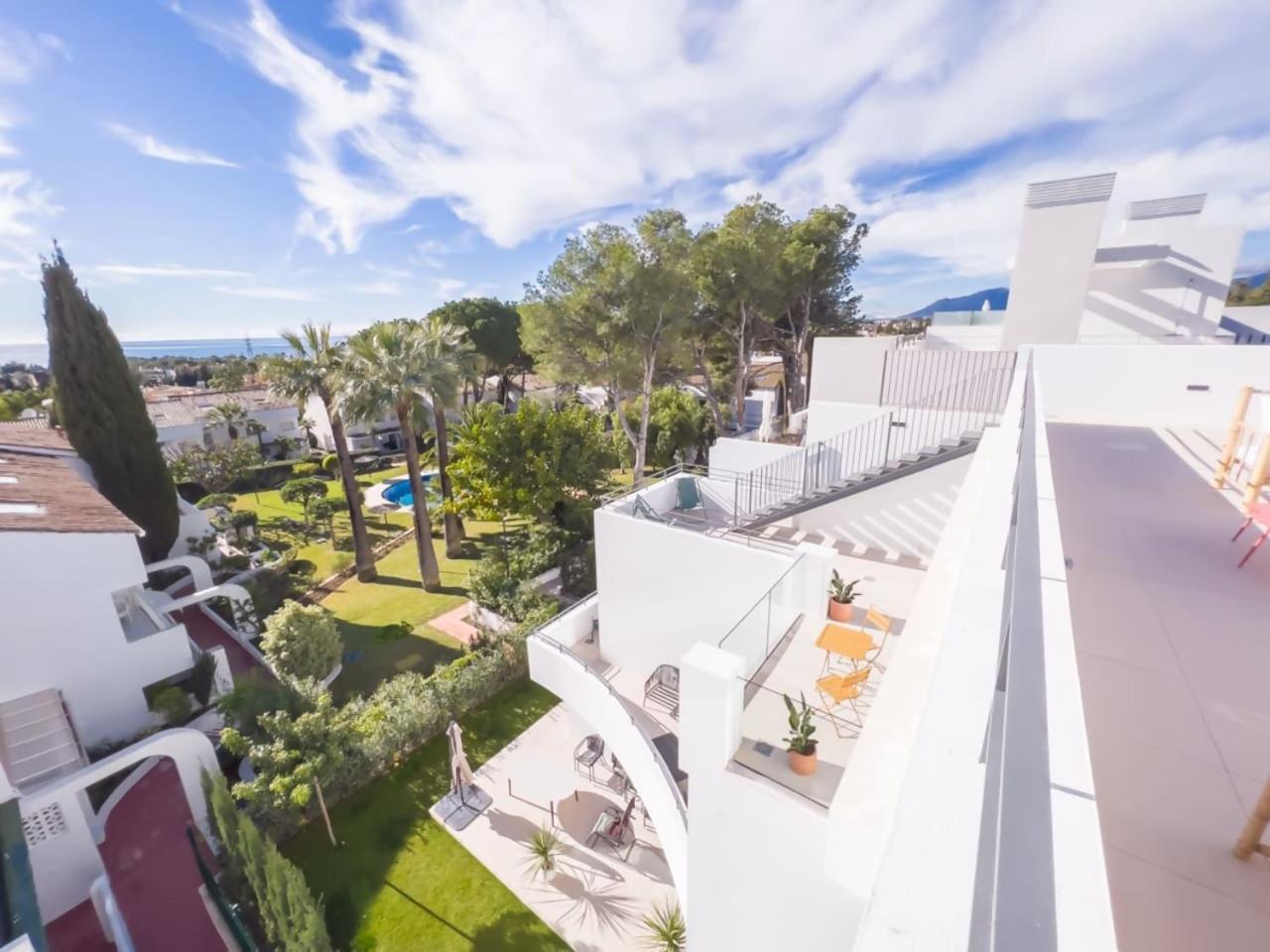 Penthouse On The Golden Mile Marbella Bagian luar foto