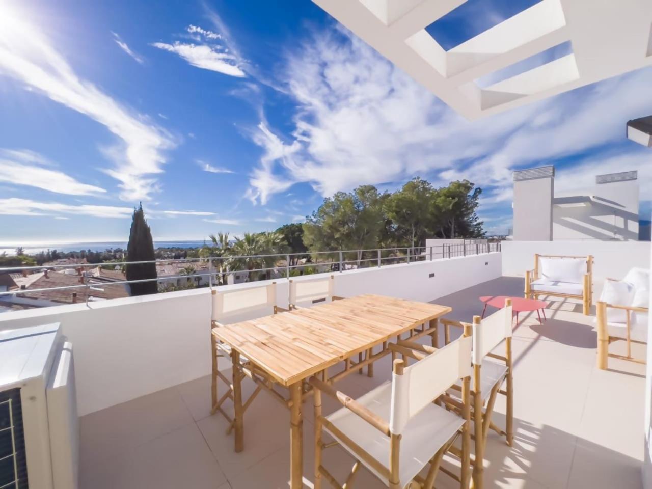 Penthouse On The Golden Mile Apartment Marbella Bagian luar foto